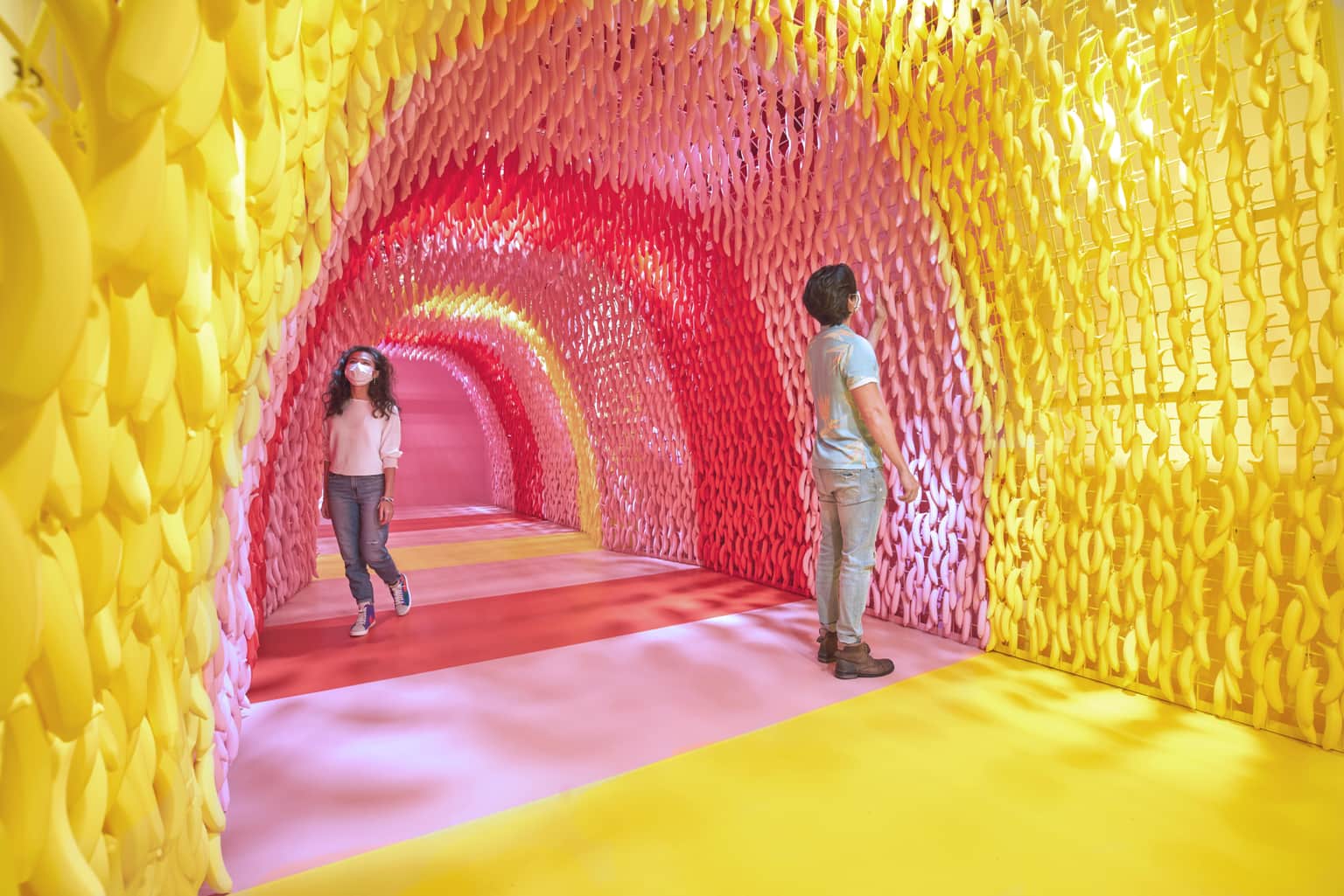 Pink and Yellow Jungle
