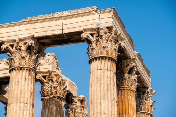 Corinthian columns of Temple of Zeus
