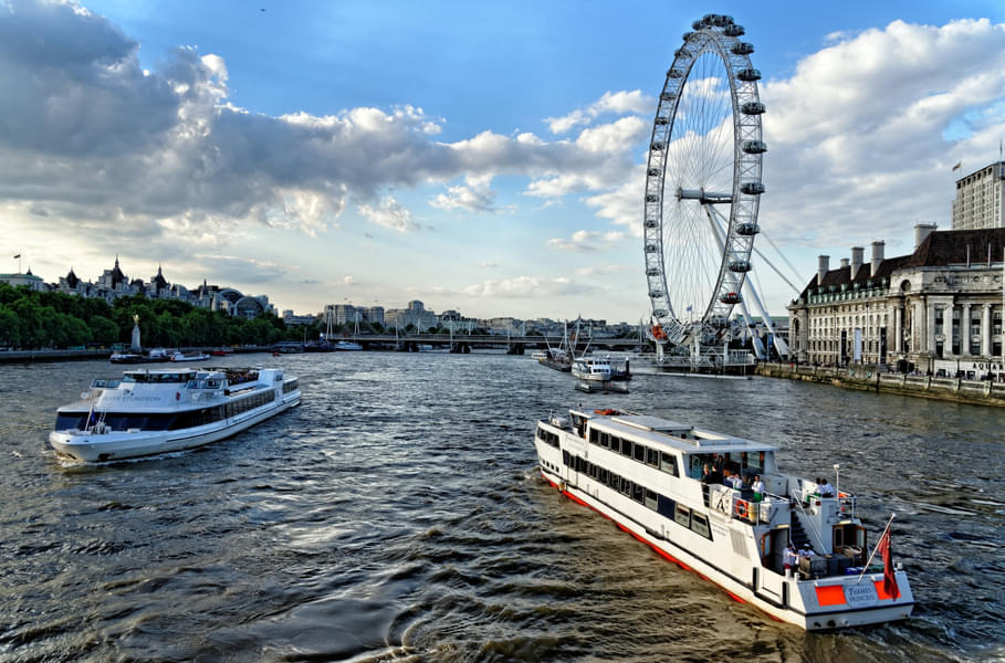 Experience the thrill of London Eye River Cruise