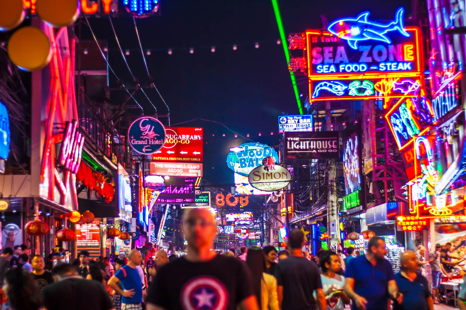 Shop at Pattaya Night Bazaar