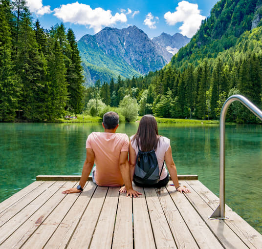 Couple in Switzerland