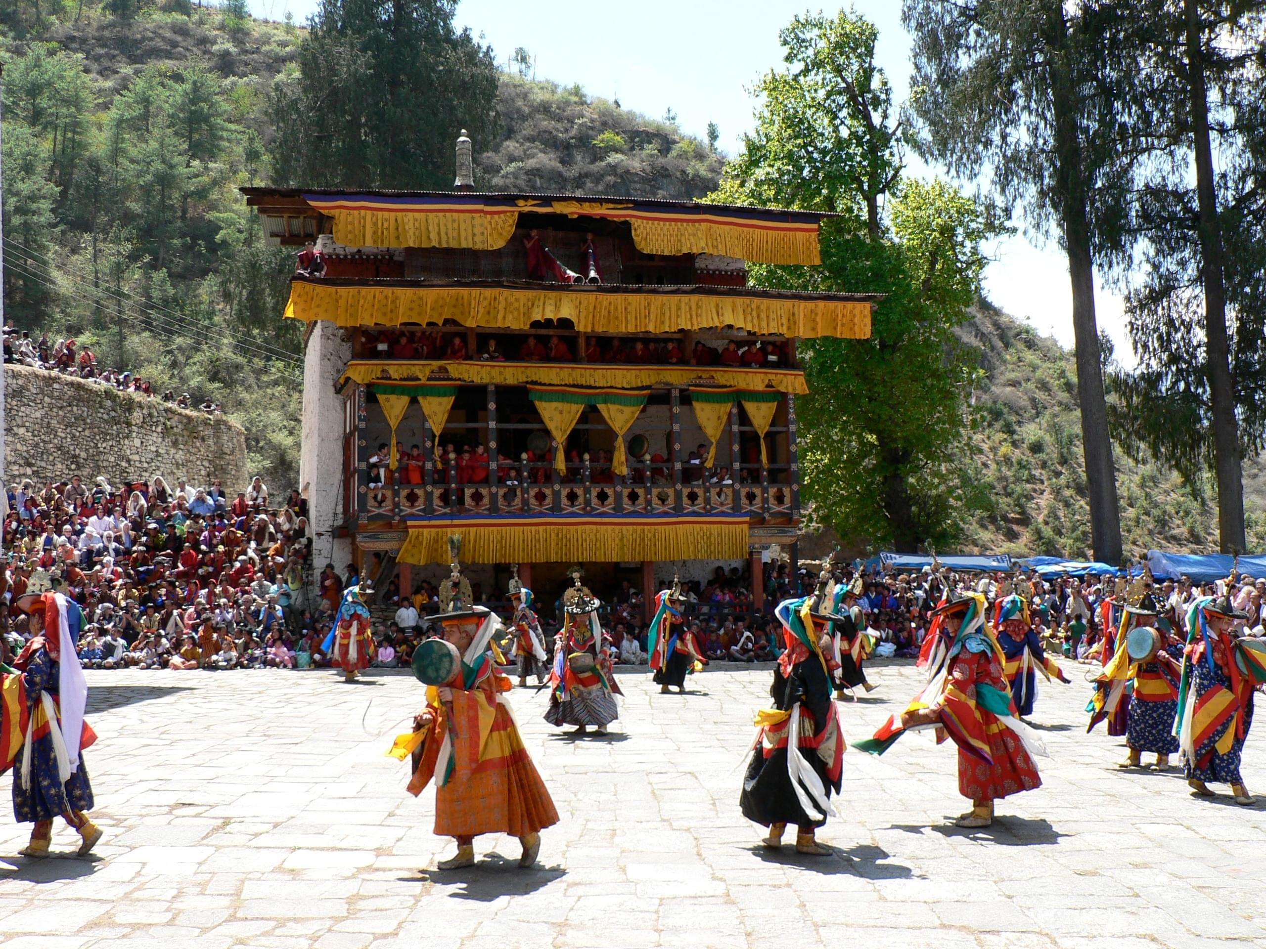 Take Part in the Paro Tshechu Festival
