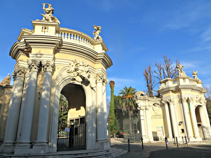 Entryway to the Bioparco di Roma zoo