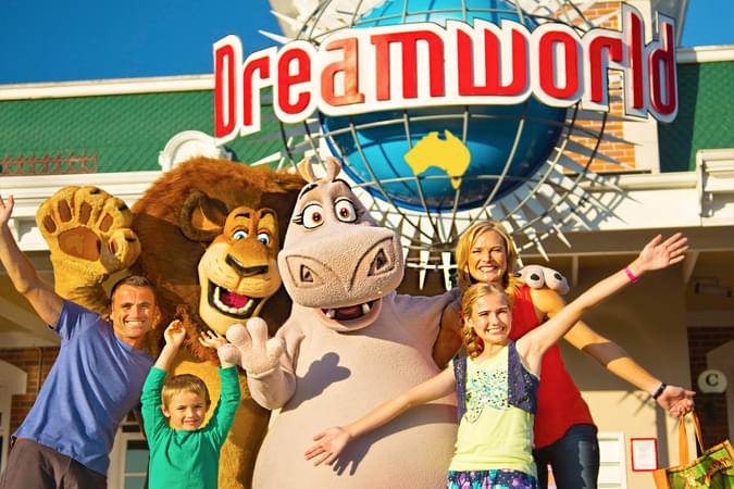 Enjoy a fun-filled day out at Australia's biggest theme park, Dreamworld