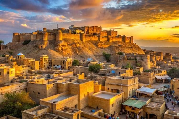 Morning Food Walk in Jaisalmer Image