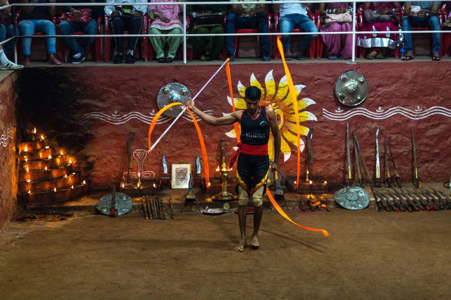 Kalaripayattu Show in Kochi Image