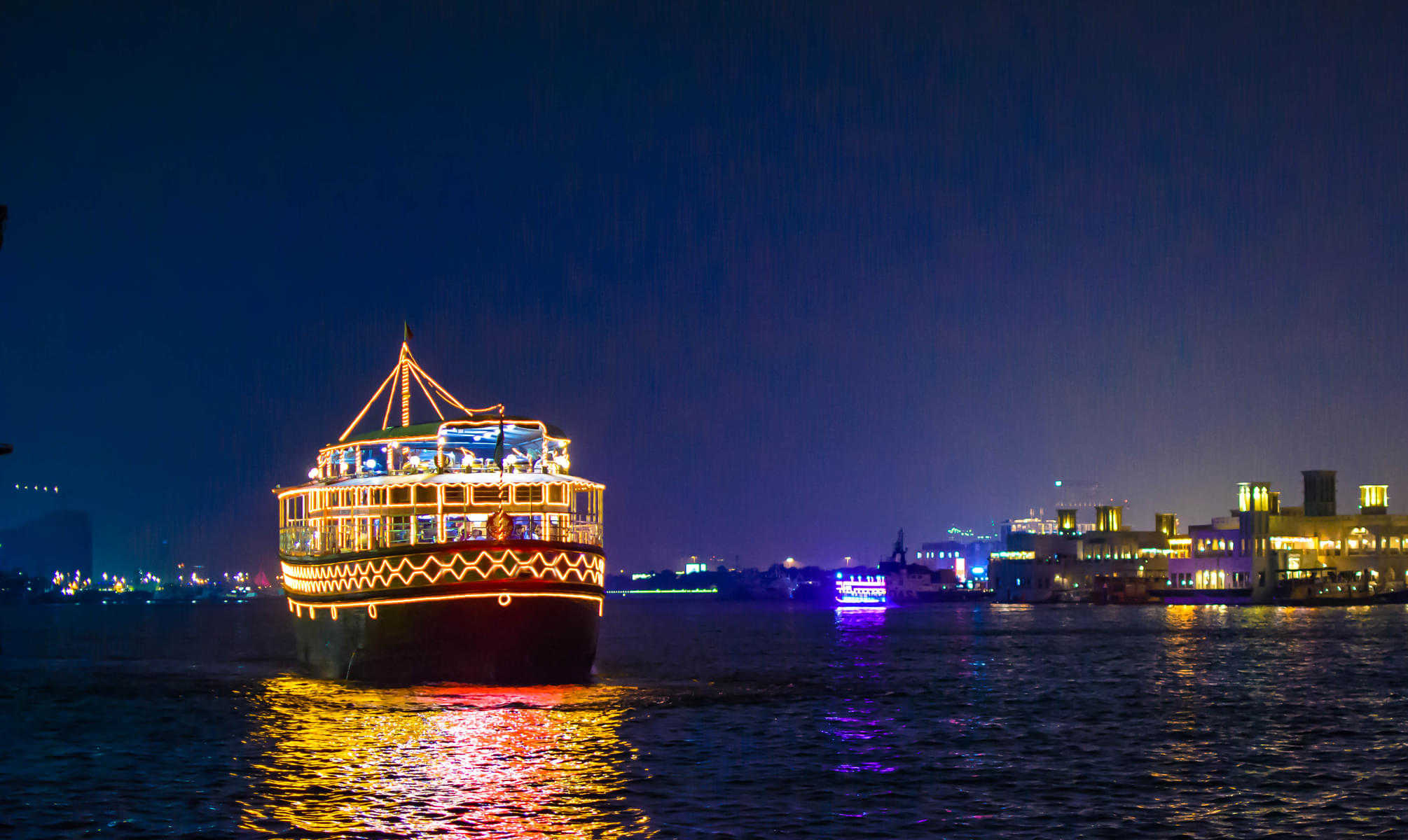 Explore Dubai Marina on a traditional cruise