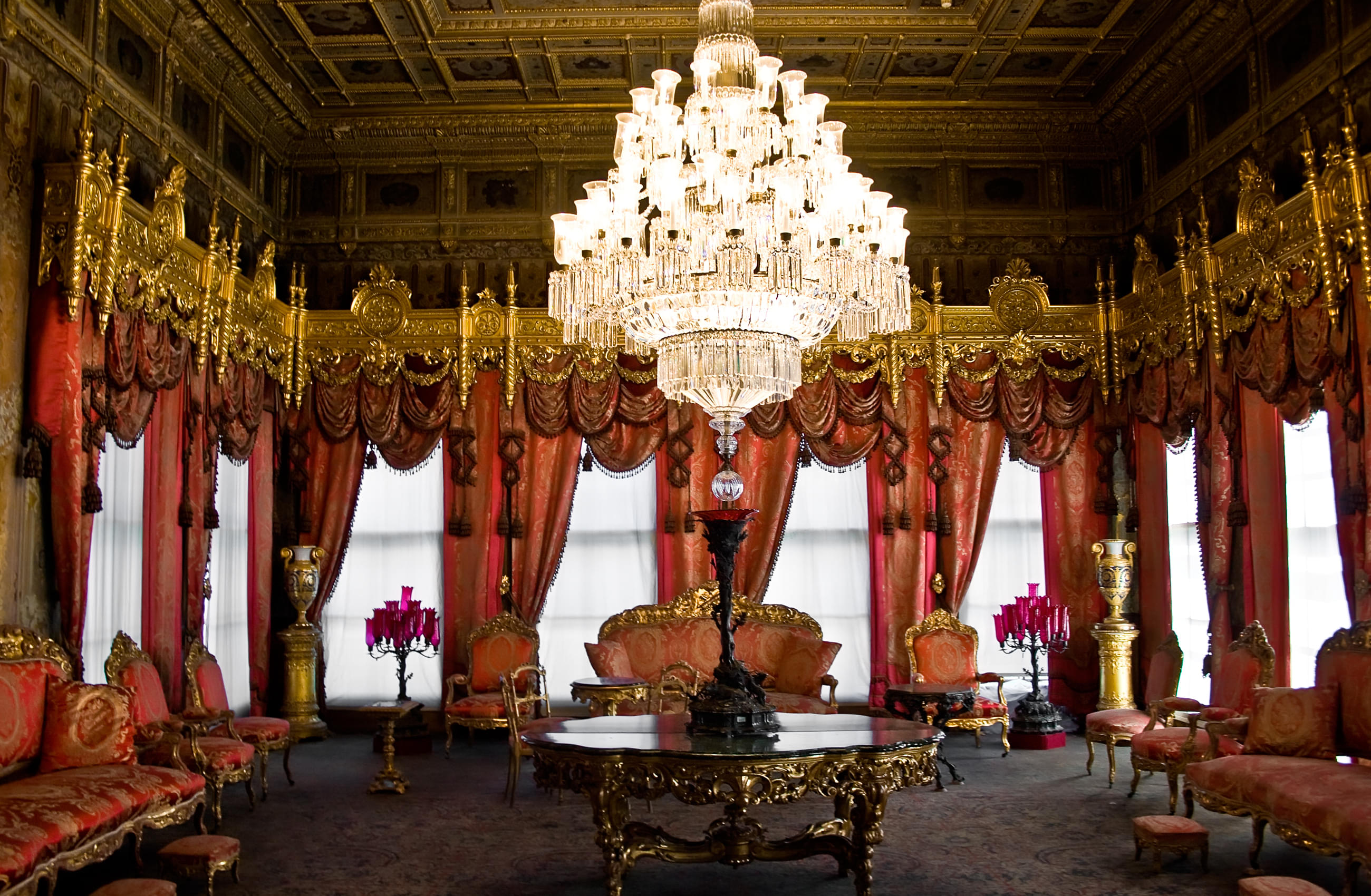 Dolmabahce Palace Red Room
