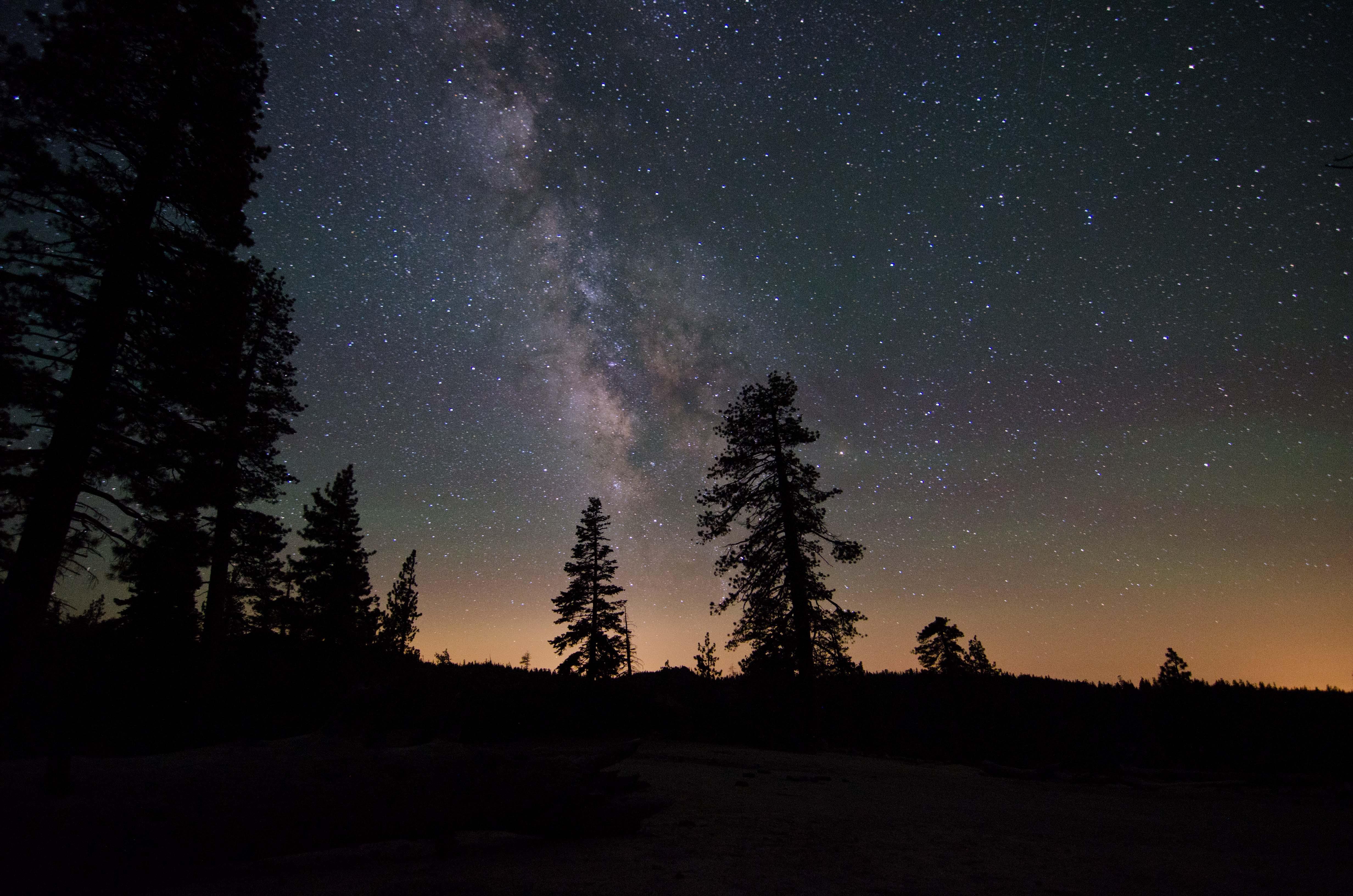 Stargazing at Glacier Point