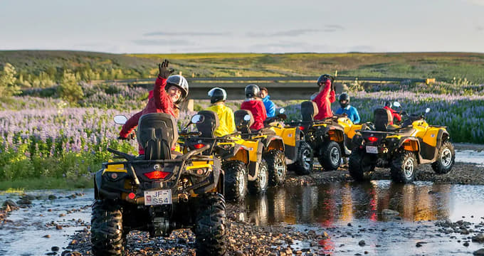 Golden Circle Evening Tour and Atv Adventure