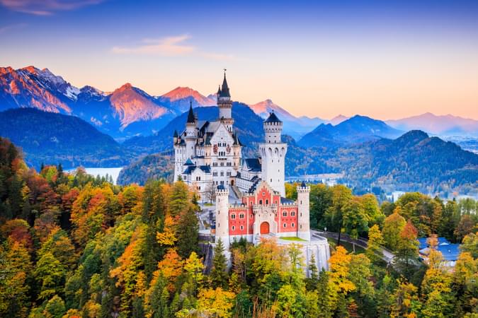 Enjoy amazing views of Neuschwanstein Castle