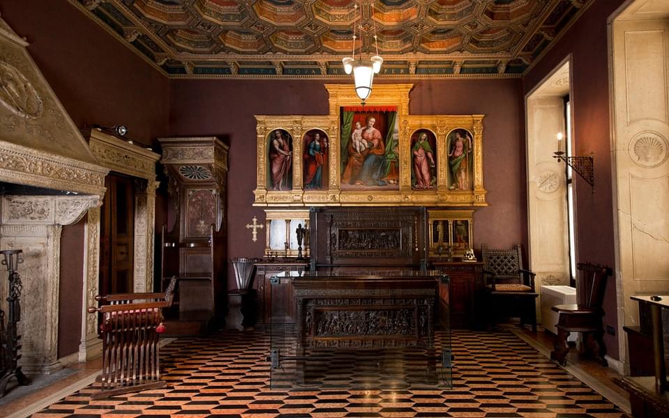 Get fascinated by the extraordinary furniture of the museum