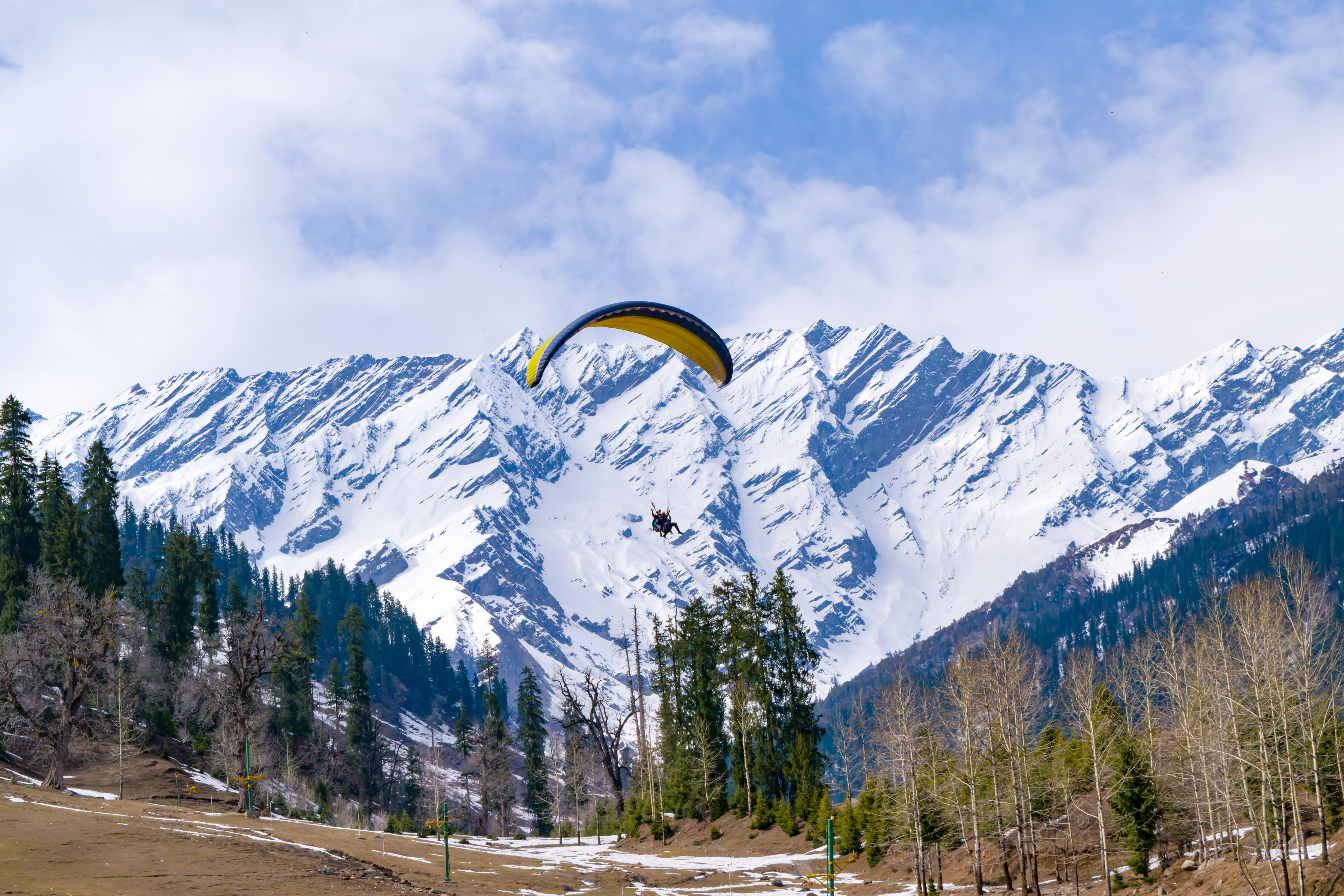 Take in the unparalleled views of the Himalayas 