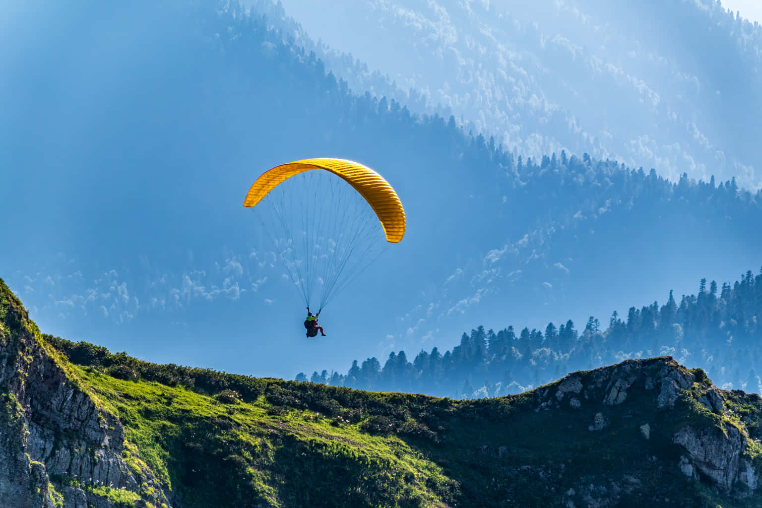 Paragliding In Dehradun