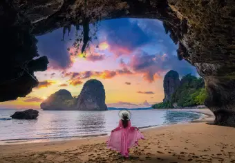 Soak-in the stunning beauty of the Phra Nang Cave in the heart of Thailand