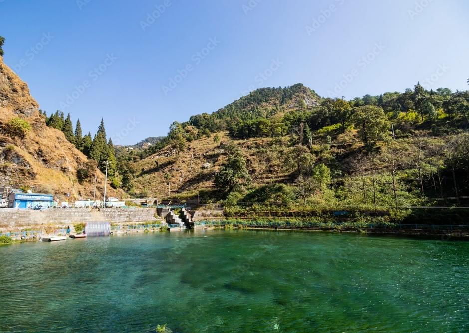 Walk the trail encircling the lake