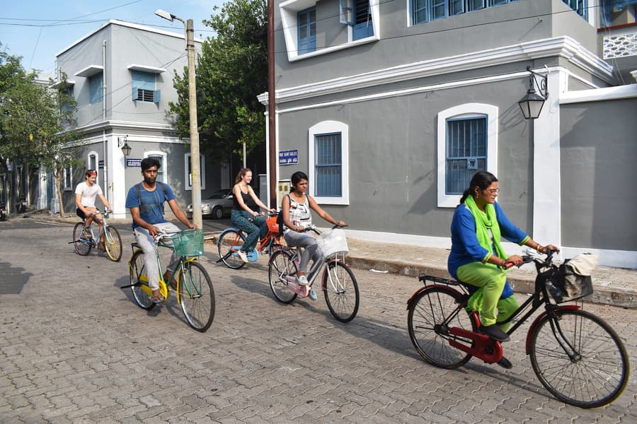 Pondicherry Cycle Tour Image
