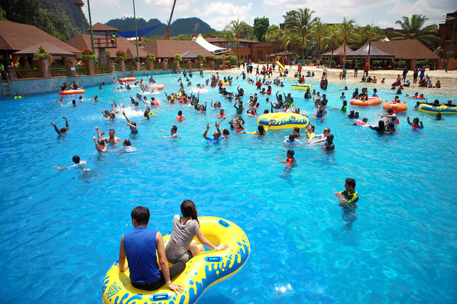 Splash into excitement and have a blast at the water park for a day filled with fun!