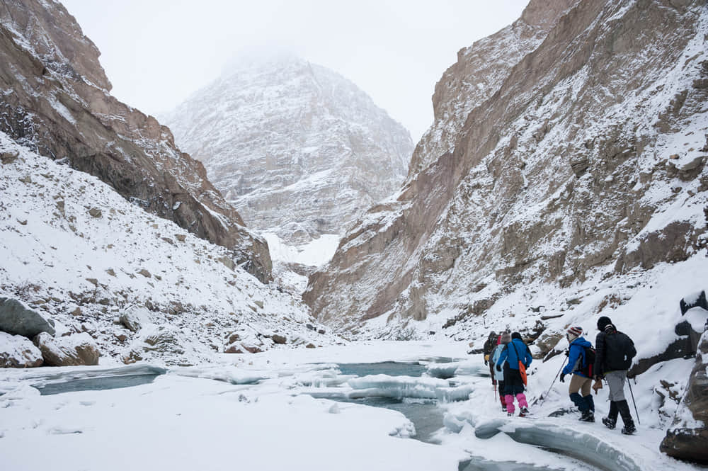 Go on the thrilling Chadar Trek