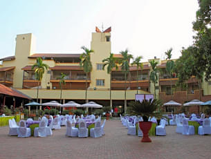 Exterior view of the resort