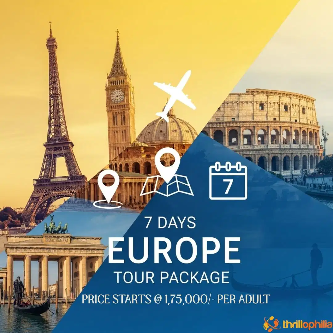 7 Days Europe Tour Package