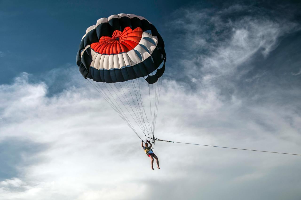 Parasailing in Bali