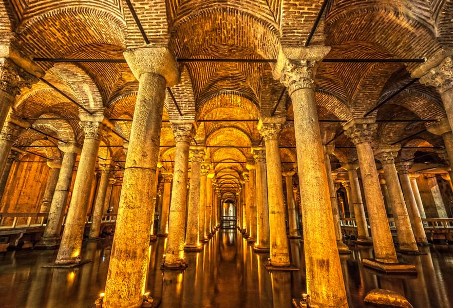 Where is Basilica Cistern Located?