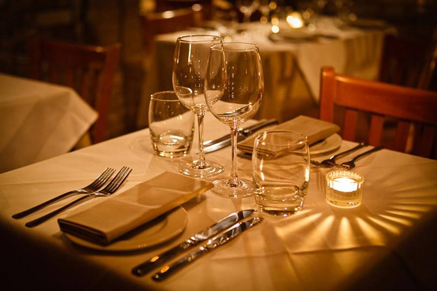 Rooftop Candlelight Dinner with Multi Cuisine Menu, Bangalore Image