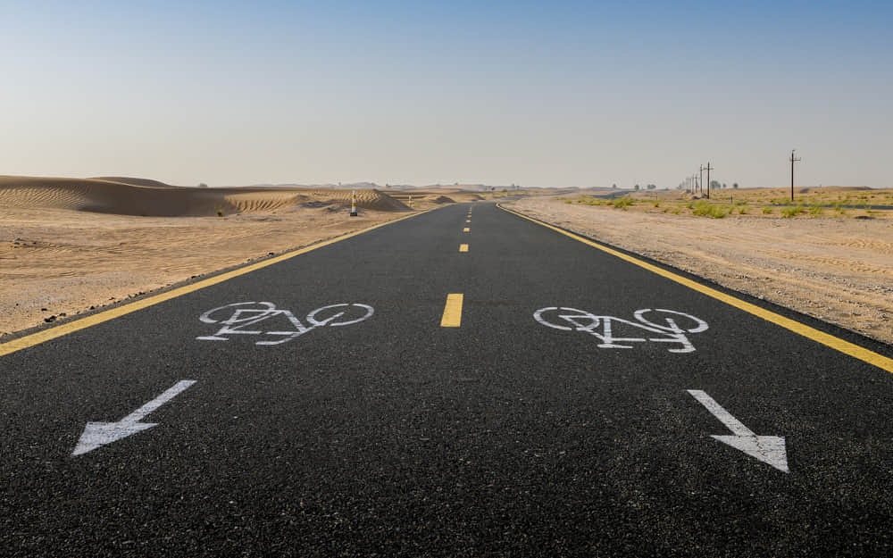 Al Qudra Cycle Track, <em>Dubai</em>