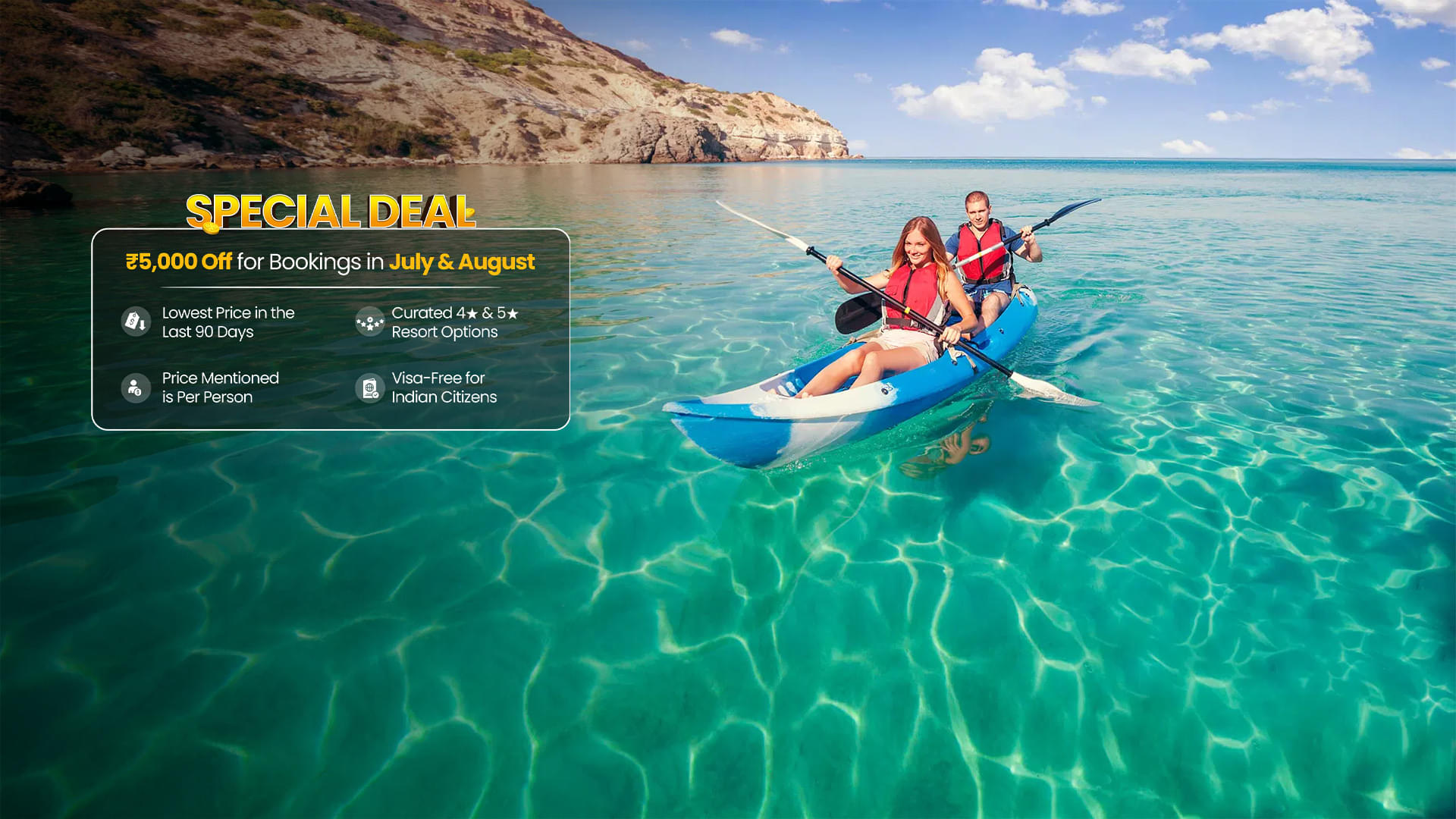 Maldives Tour Packages | Upto 40% Off
