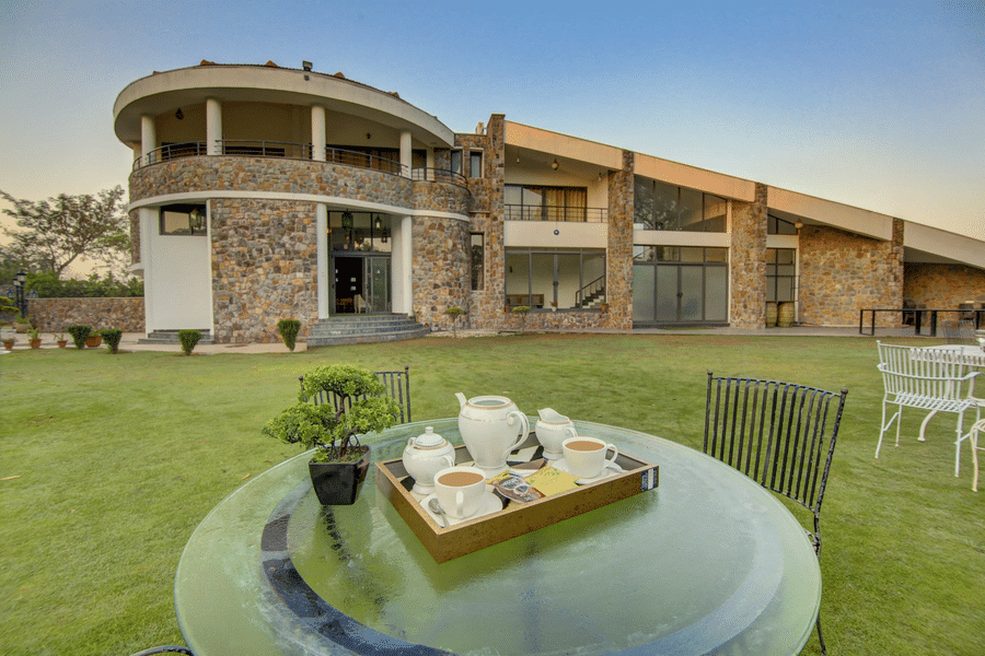 Farm Stay With A Private Pool In Manesar Image