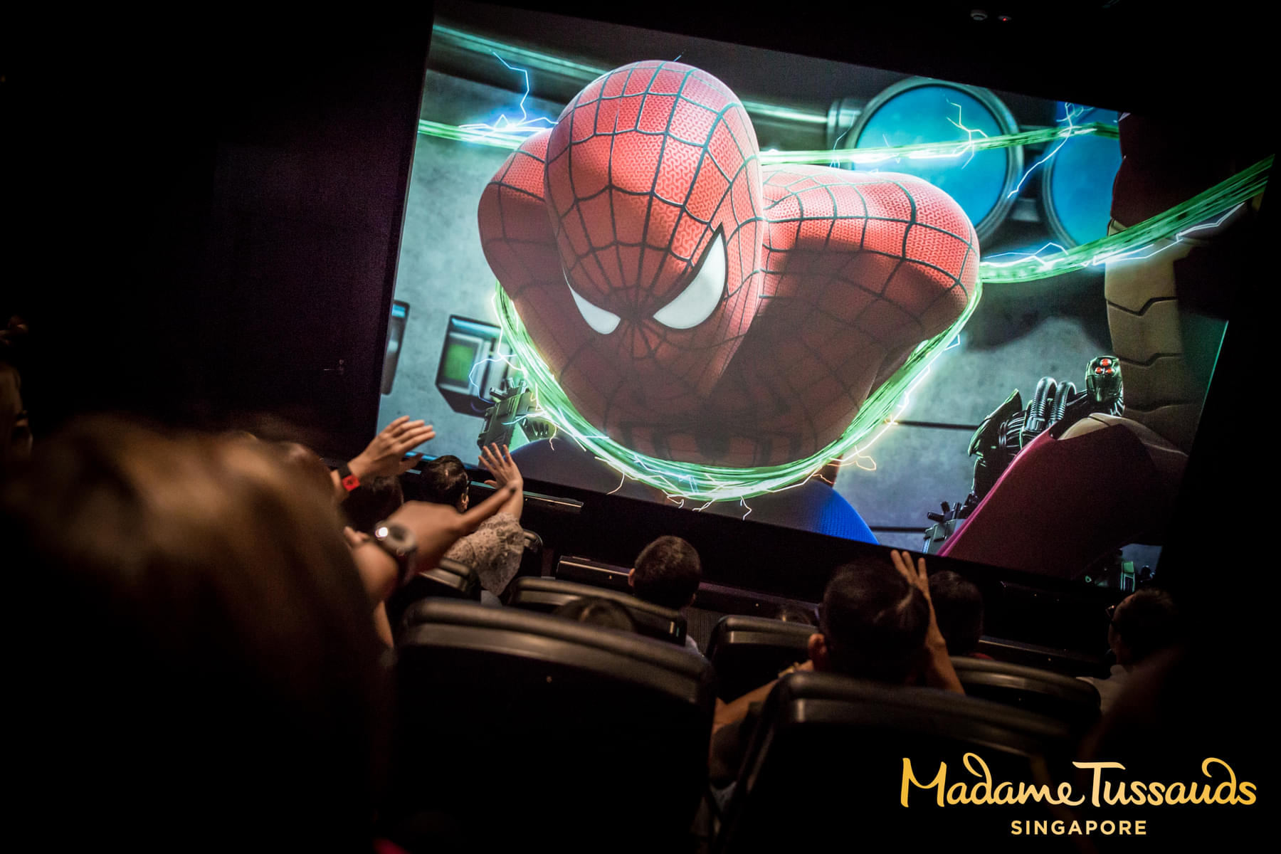 Watch famous Marvel blockbusters in 4D by visiting the Marvel Universe 4D experiecne