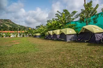 Have a unique experience as you go for a campsite in Kanakapura