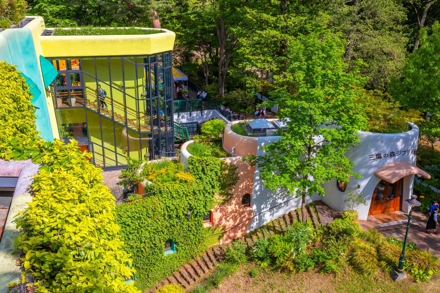 VIbrant structure of the museum