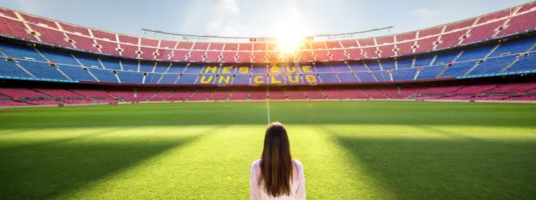 Go on a nostalgic tour to the Camp Nou stadium