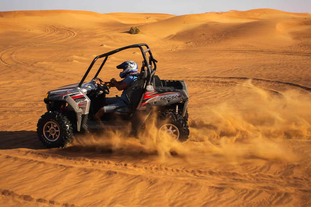 Quad Biking At Sam Sand Dunes