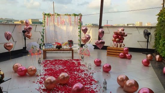 Private Rooftop Candlelight Dining Image