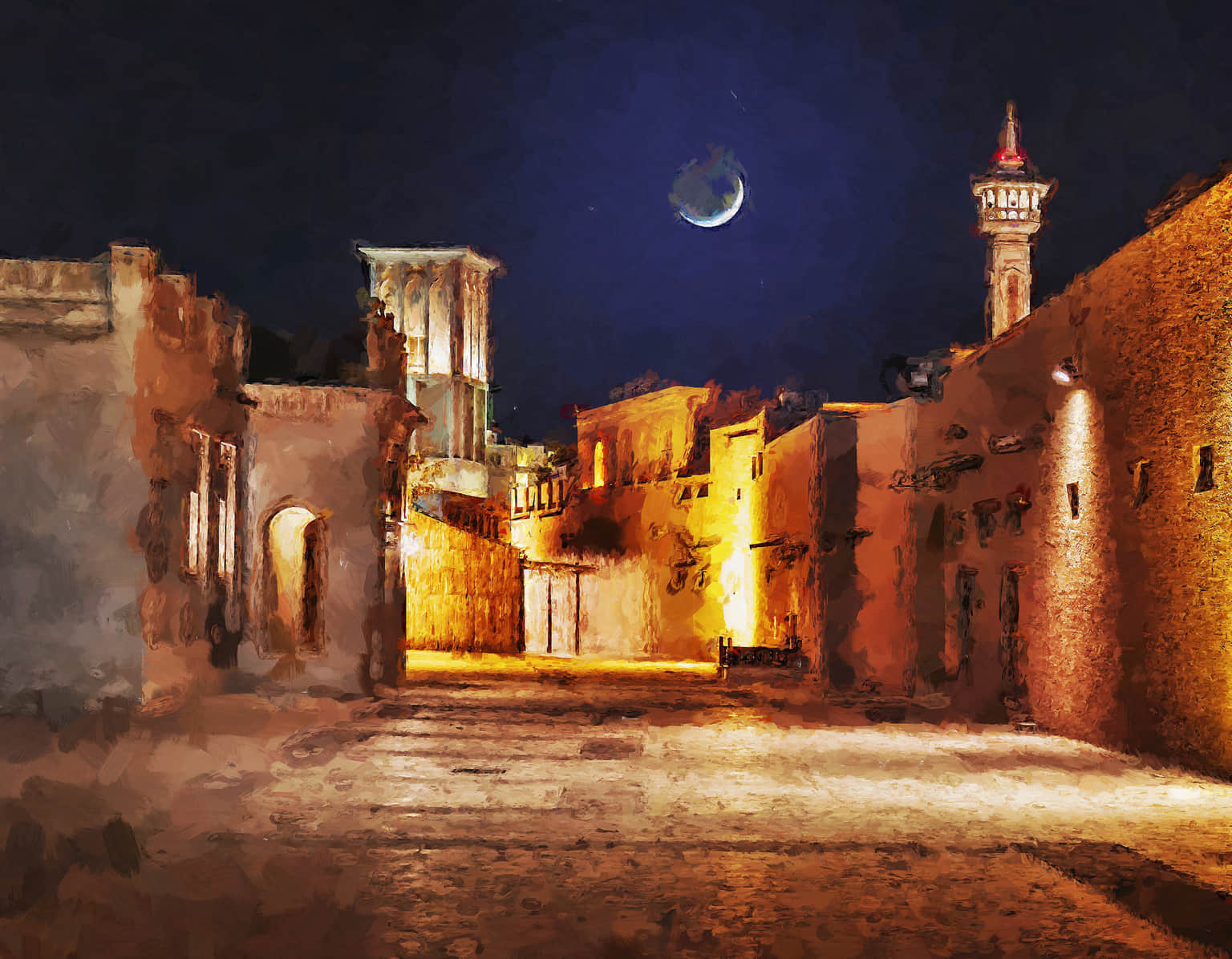 Arabian village
