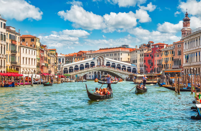 Grand Canal Gondola Ride in Venice