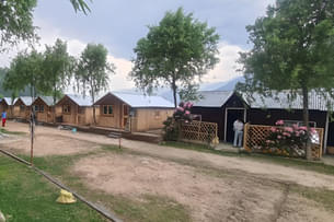 Escape to serenity with luxury Bamboo Cottages, blending nature and comfort