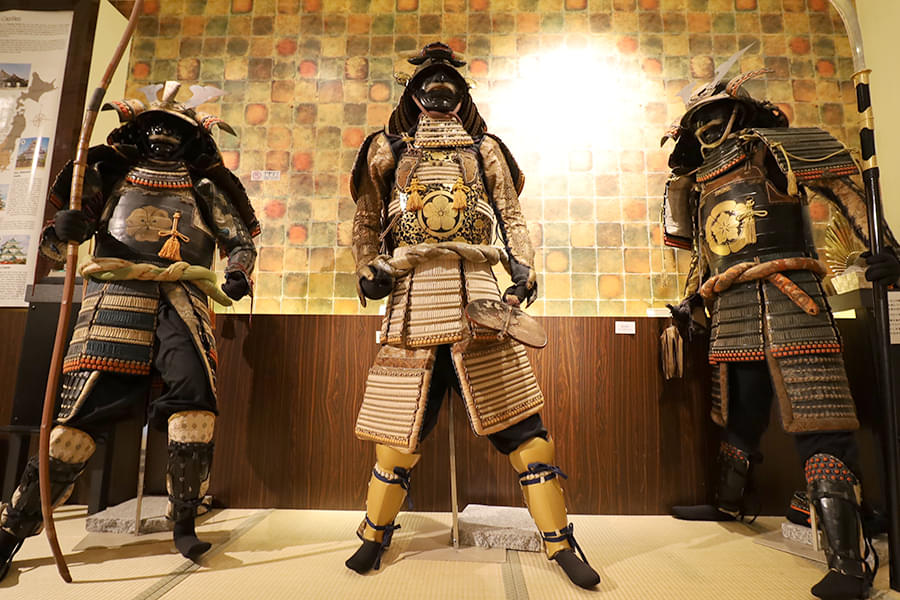 See the collection of old armors at Samurai and Ninja Museum