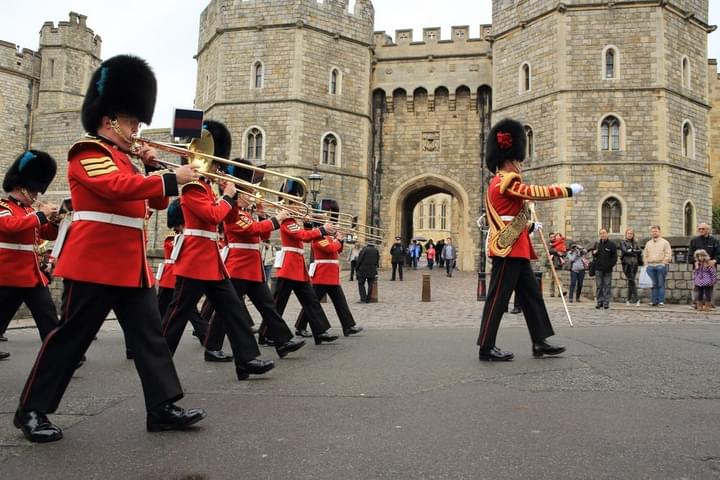 Changing Of The Guard, Windsor Castle