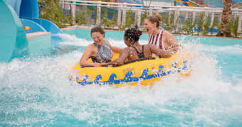 Have a fun time splashing around with your loved ones