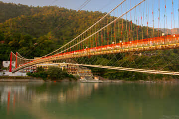 Walk Across the Iconic Suspension Bridge