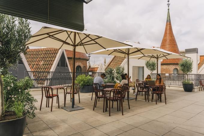 Rooftop Views of Casa de les Punxes