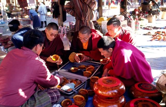 Traditional Bhutanese Street Food