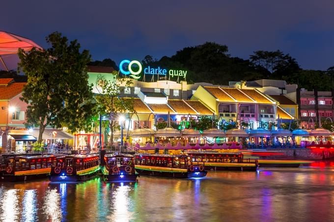 Enjoy Nightlife At Boat Quay