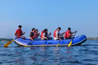 Experience the thrill of white water rafting