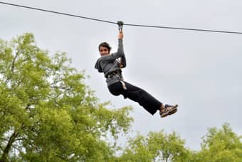 ZipLining in Mussoorie