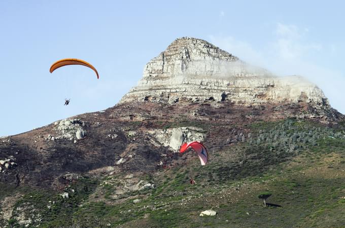 Paragliding in Cape Town